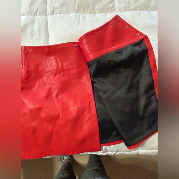 Zadig & Voltaire Junko Leather Skirt - Picture 9 of 14